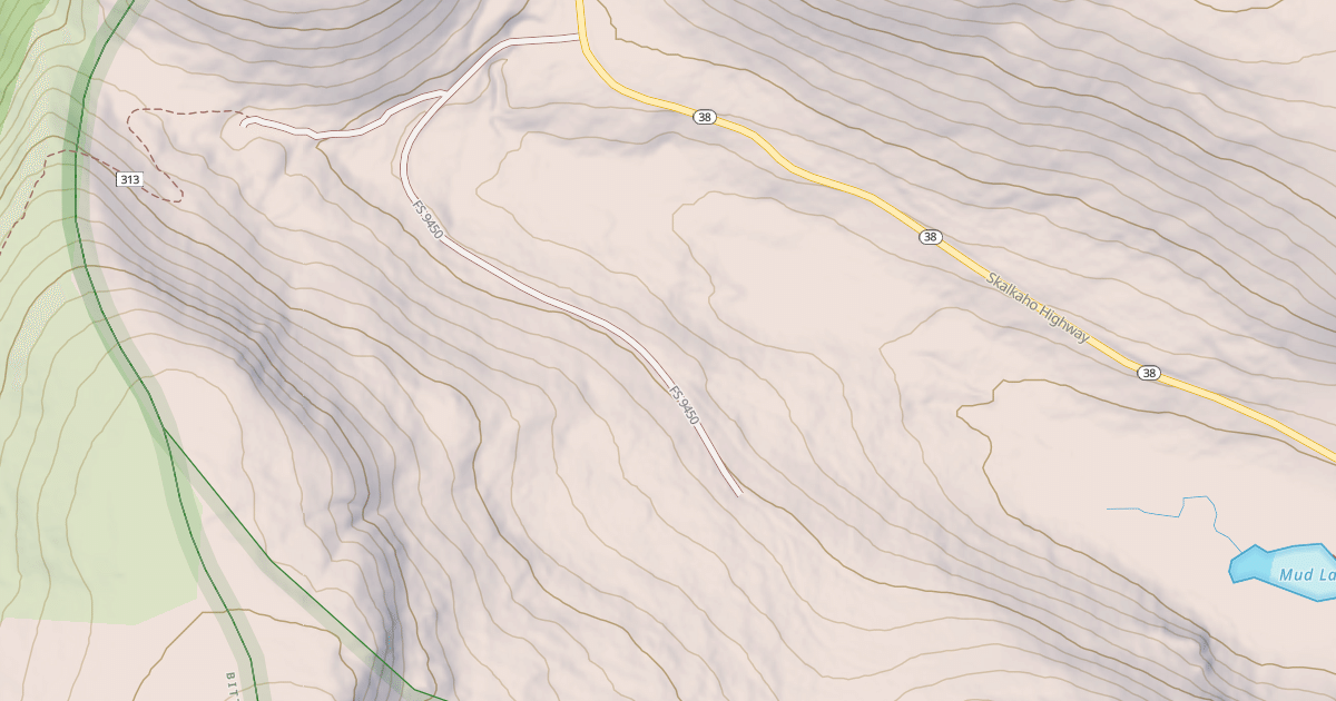 Map preview of MUD LAKE