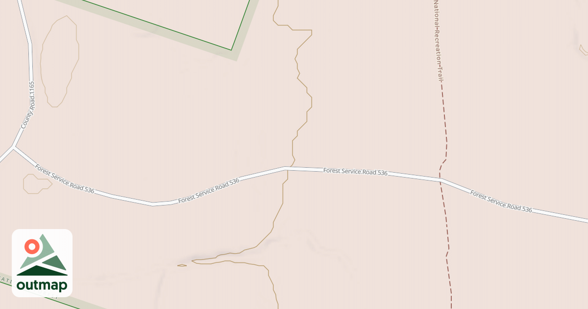 Map of USFS Motor Vehicle Use Map Roads {869241BF-7EC7-40BB-876C-C172957463A2}