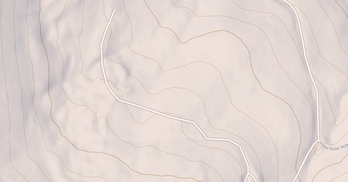 Map preview of USFS Motor Vehicle Use Map Roads {F0B2D67A-0E4B-4C74-8F21-6A01F4CDBBBD}
