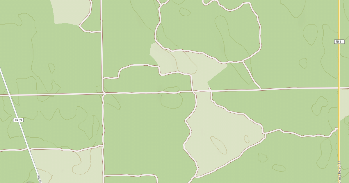 Map preview of USFS Motor Vehicle Use Map Roads {414F0B19-331D-4215-8299-D7ABB86EAD69}