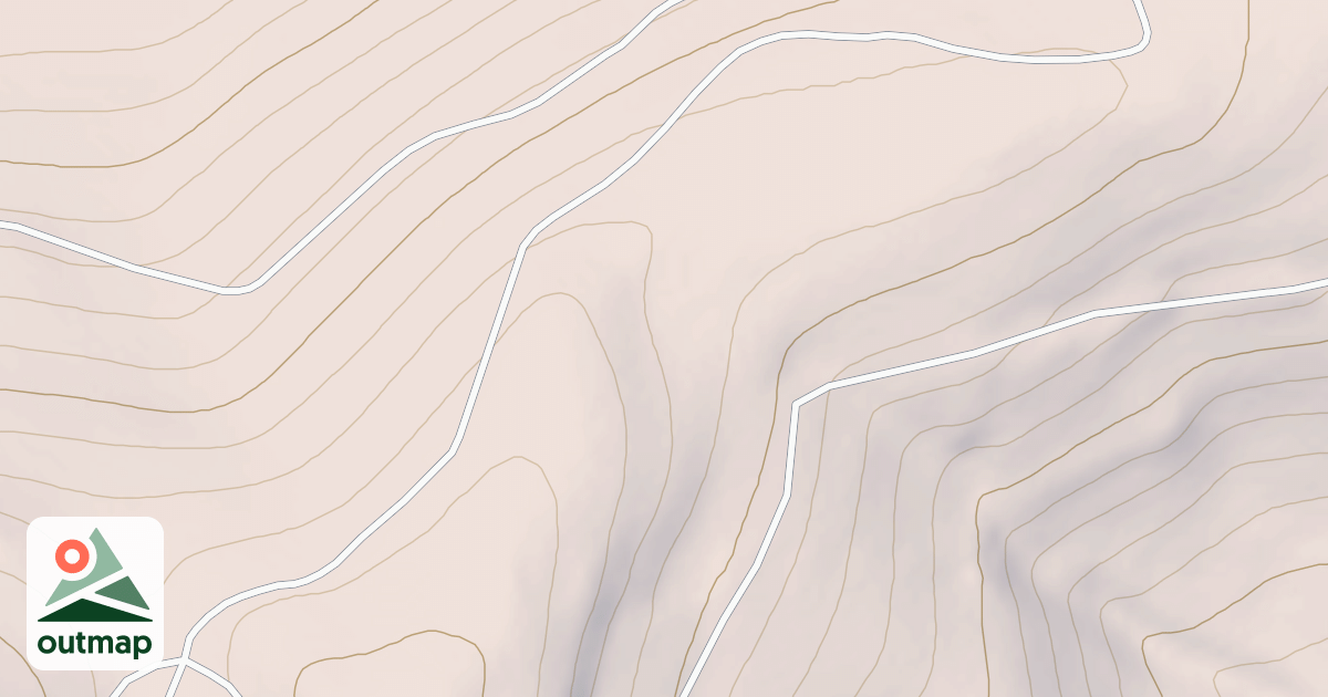 Map of Little Camas Creek