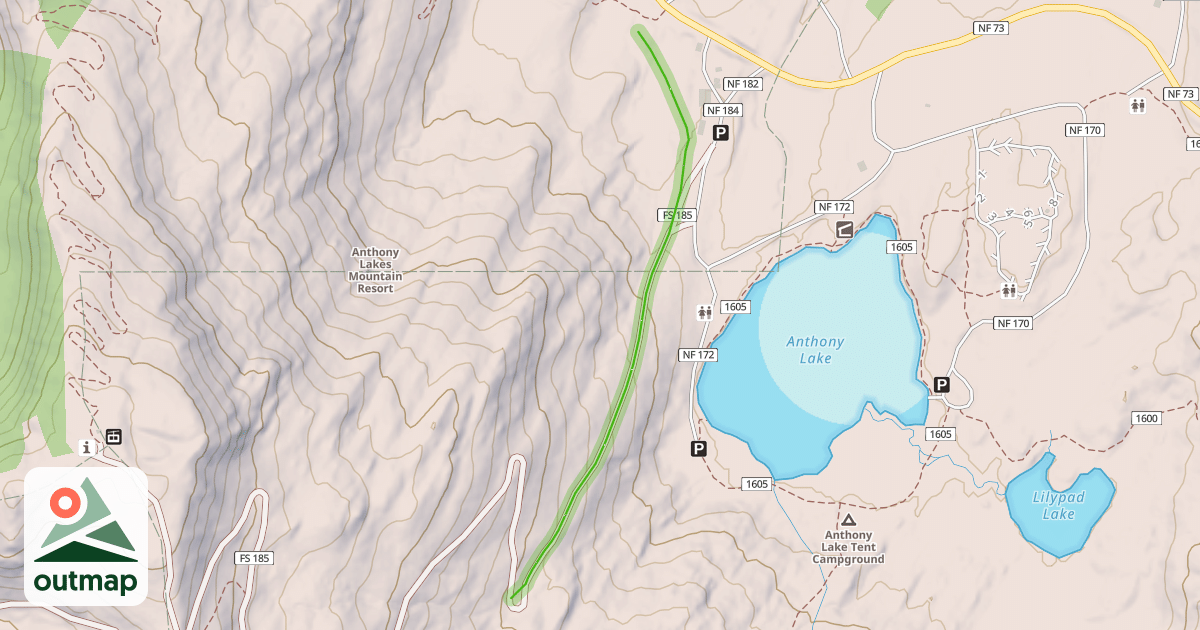 Map of Road Run