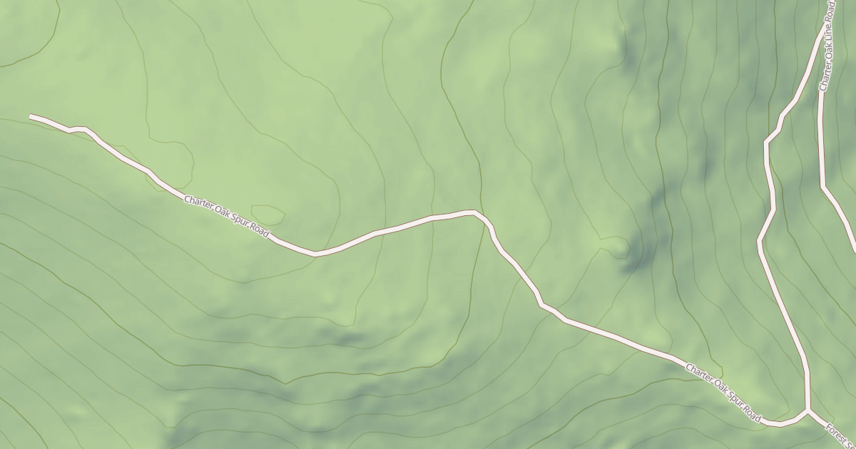 Map preview of CHARTER OAK SPUR