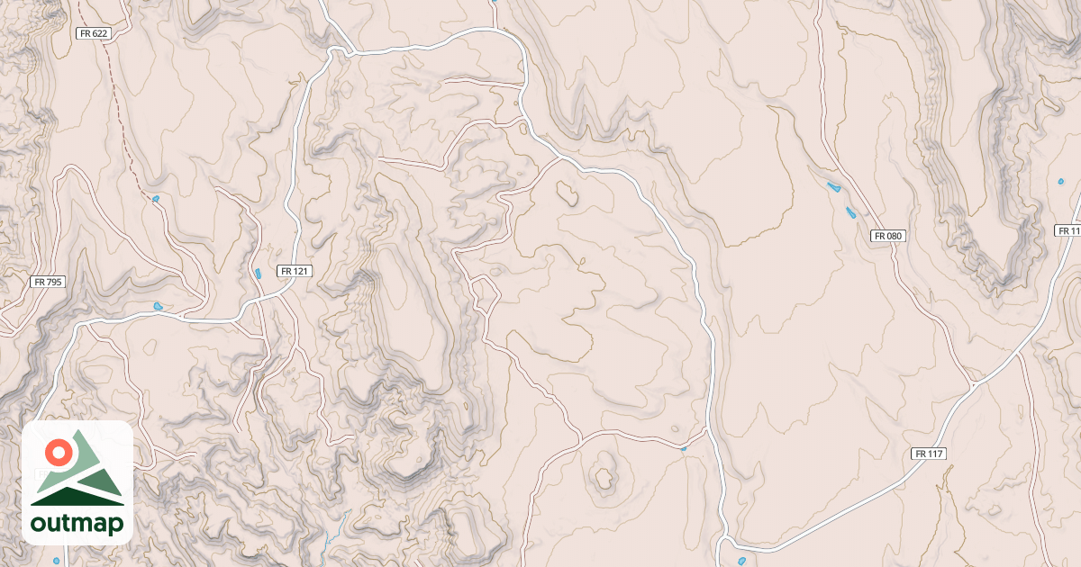 Map of BERRY SPRINGS ROAD