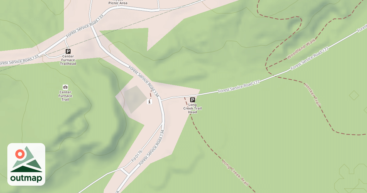 Map of HONKER LAKE