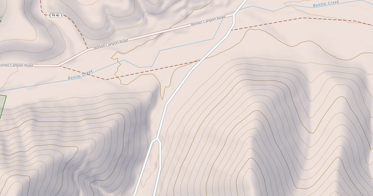 Map preview of USFS Motor Vehicle Use Map Roads {1FF5DB79-3A05-4850-8A87-0C6BF271619F}