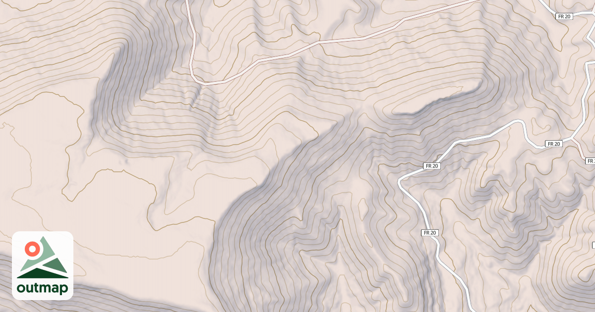 Map of USFS Motor Vehicle Use Map Roads {47FAE697-E842-4125-8E3F-75F859267E94}