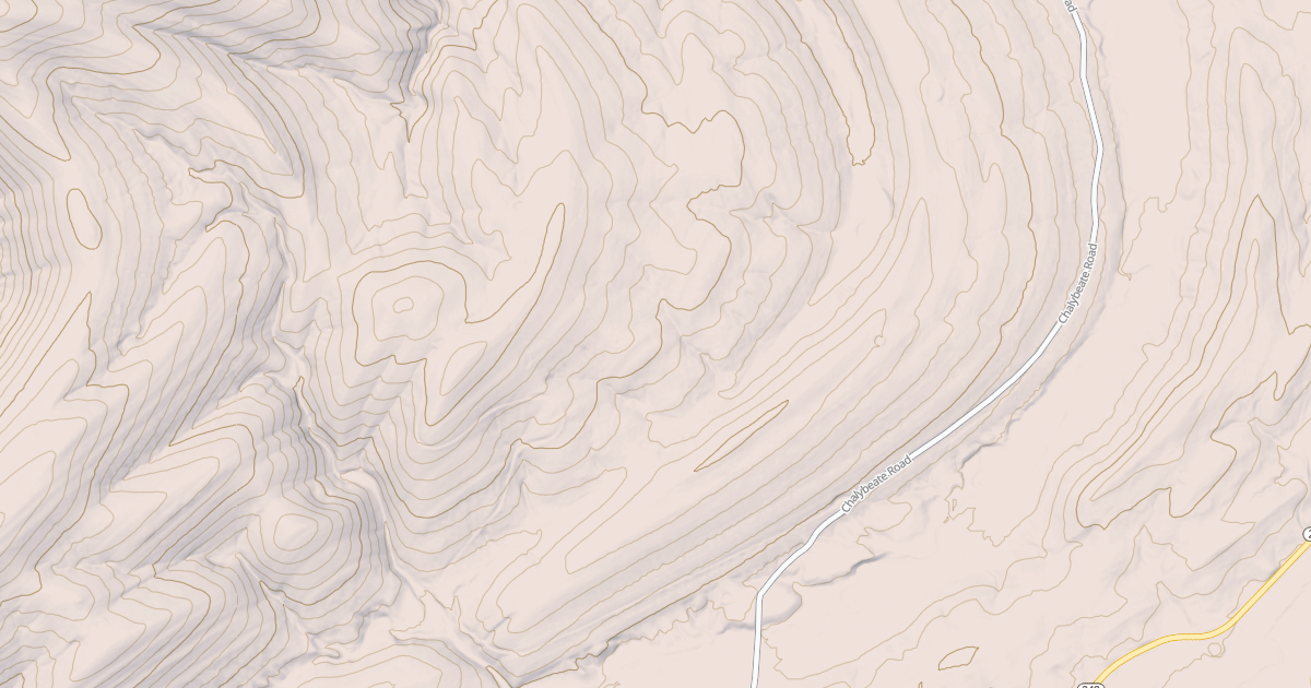 Map preview of EAST ROUND MTN