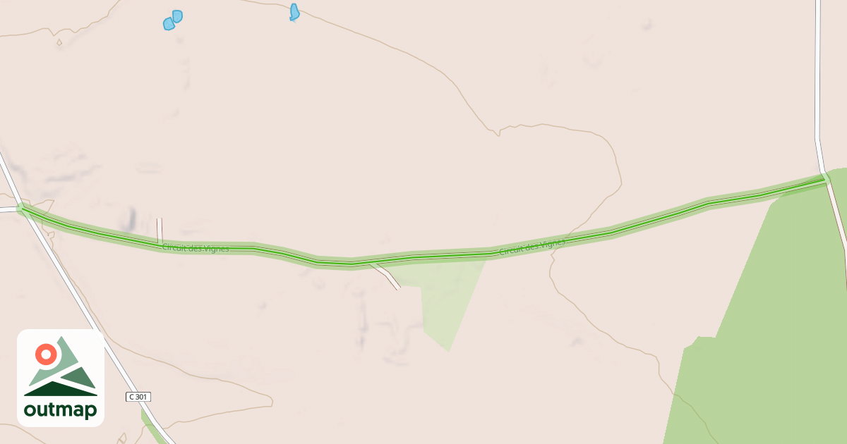 Map of Circuit des Vignes