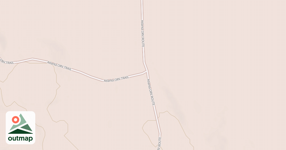 Map of Atlanta Trail
