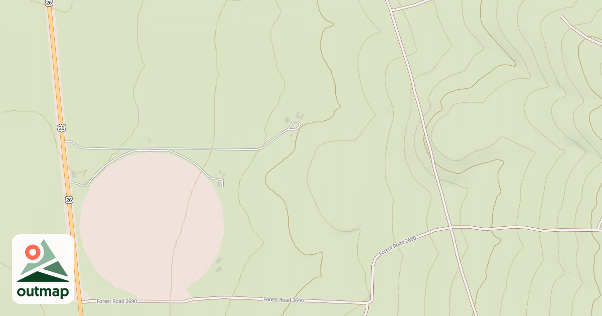Map of USFS Motor Vehicle Use Map Roads {23CFF99E-77D7-442F-A7B0-AFA99005EC12}