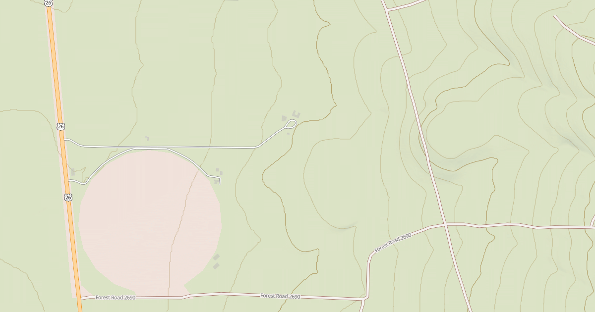 Map preview of USFS Motor Vehicle Use Map Roads {23CFF99E-77D7-442F-A7B0-AFA99005EC12}