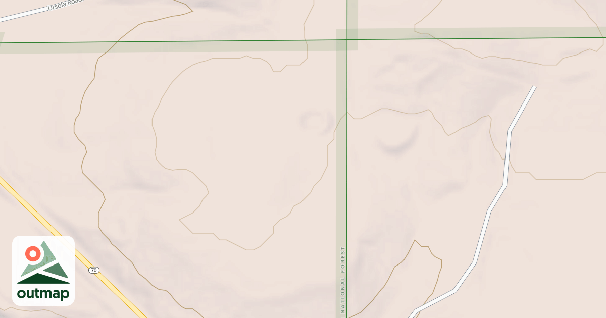 Map of ROCKHOUSE RIDGE