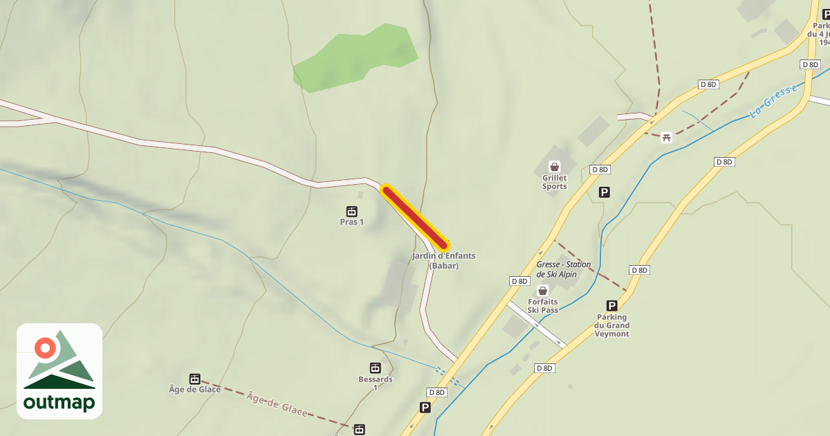 Map of Jardin d'Enfants (Babar)