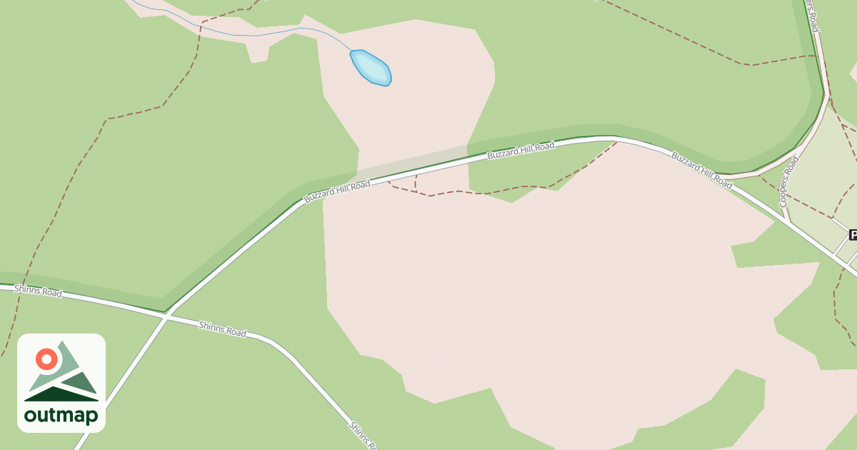 Map of Lebanon Loop Trail