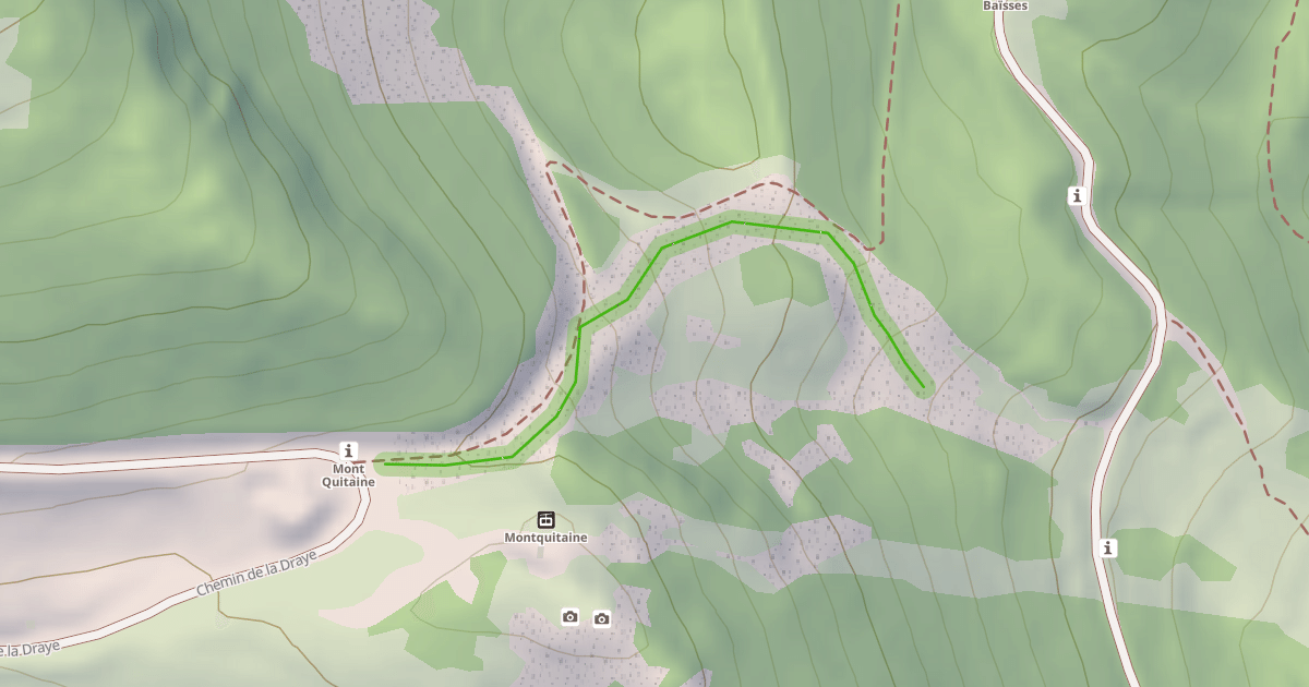 Map preview of Montquitaine