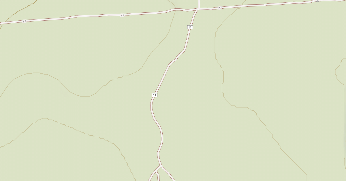 Map preview of Cline Buttes Tr 11