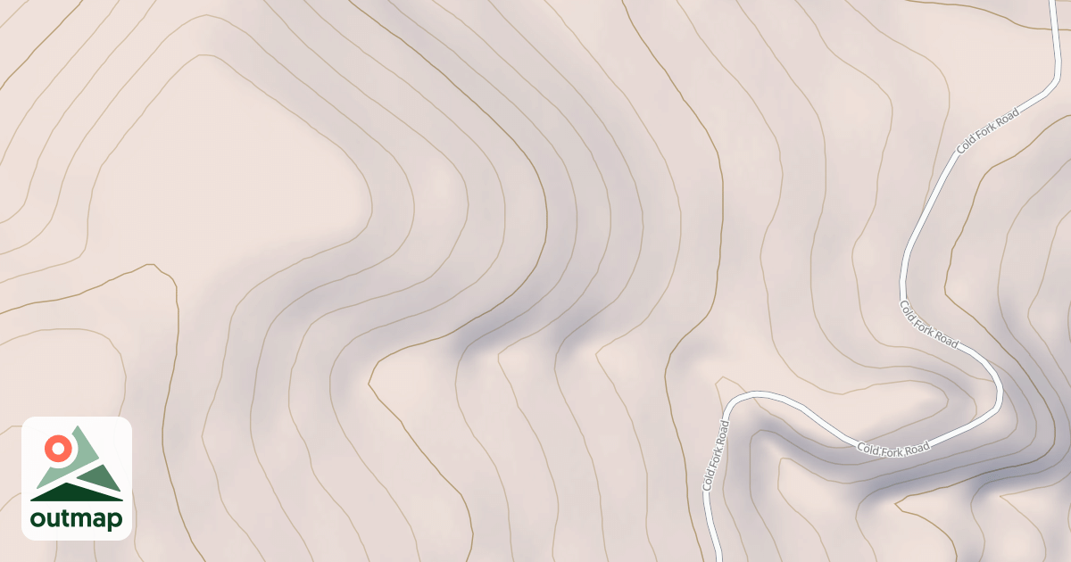 Map of COLD FORK