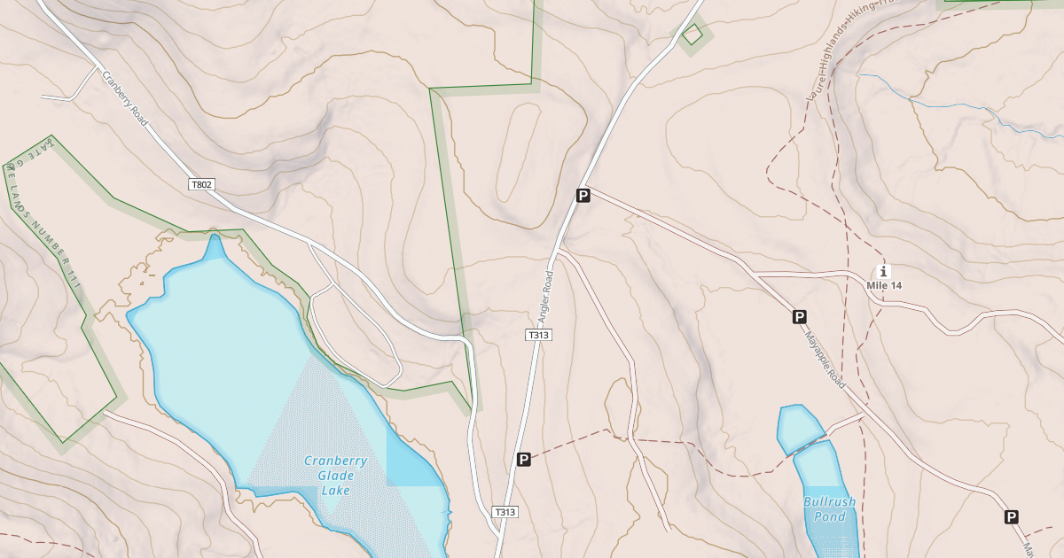 Map preview of Snowmobile Route
