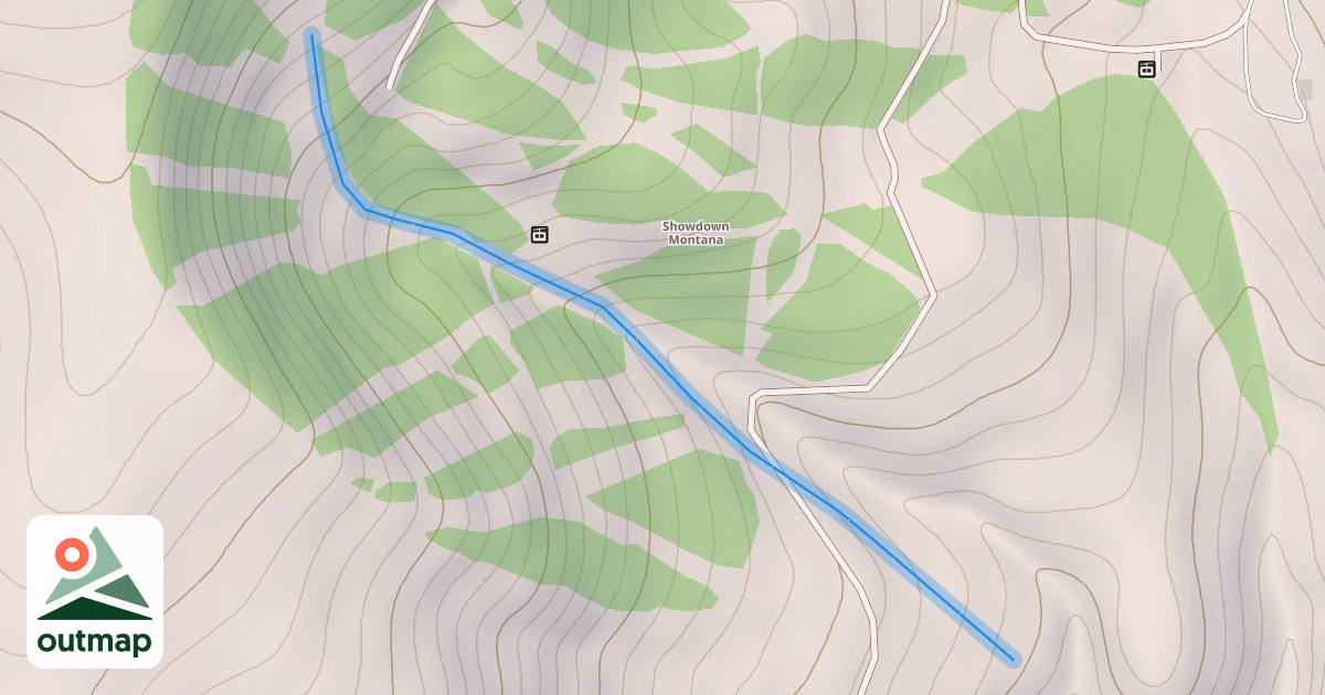 Map of Ruby Gulch