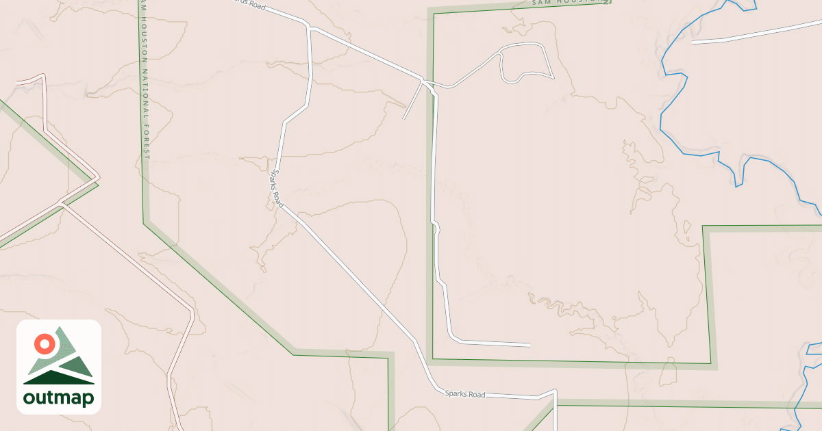 Map of COLINE SPUR