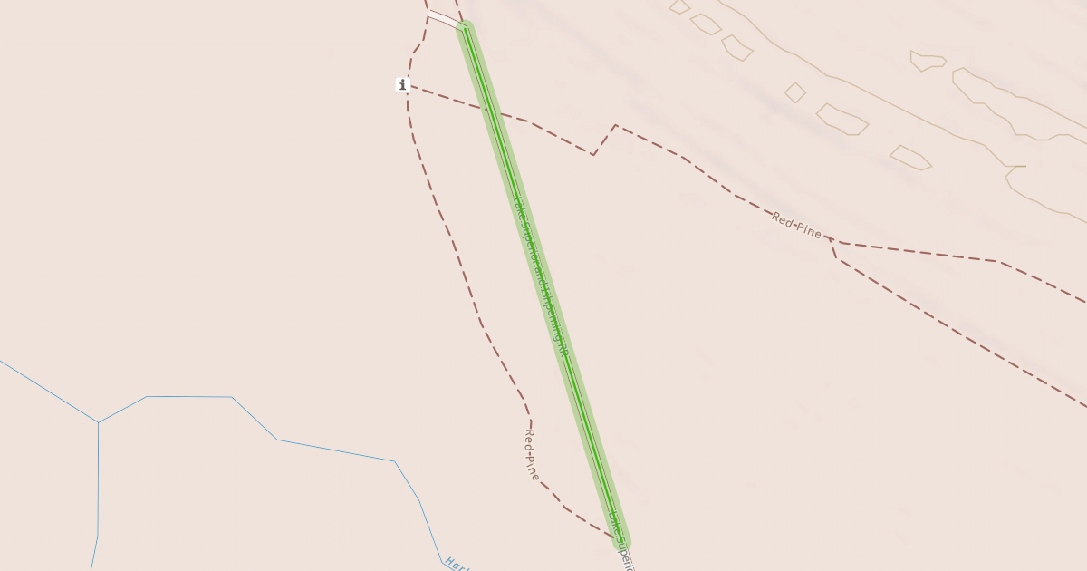 Map preview of Lake Superior and Ishpeming RR