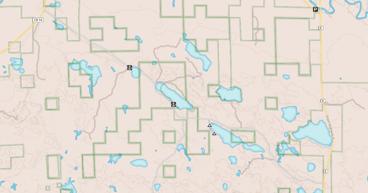 Map preview of CAMP FIVE ROAD