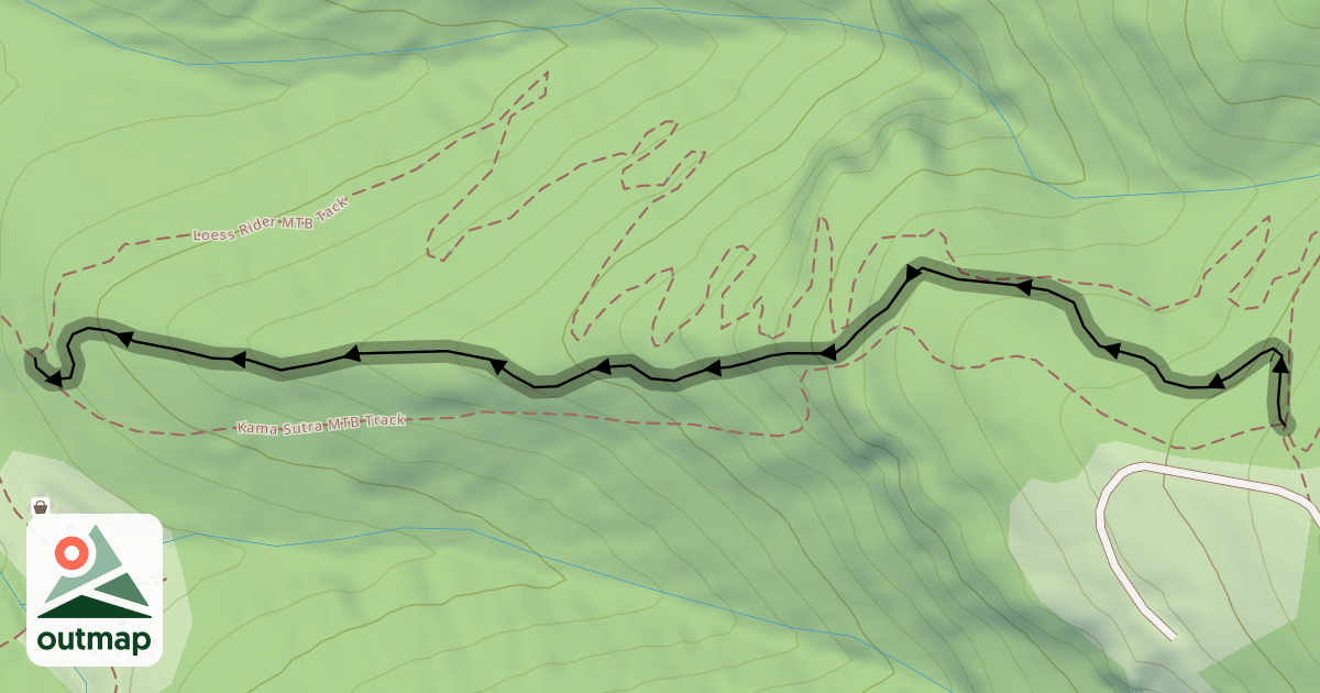 Map of Shredzilla MTB Track