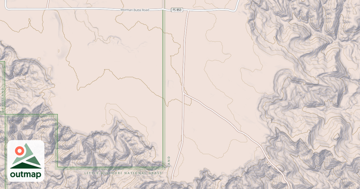 Map of (FDR) 8534