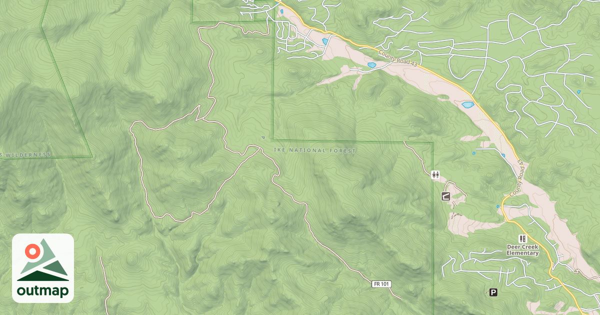 Map of CROW CR