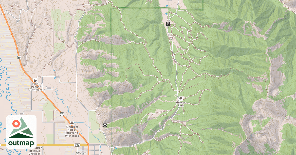 Map of GROVER PARK
