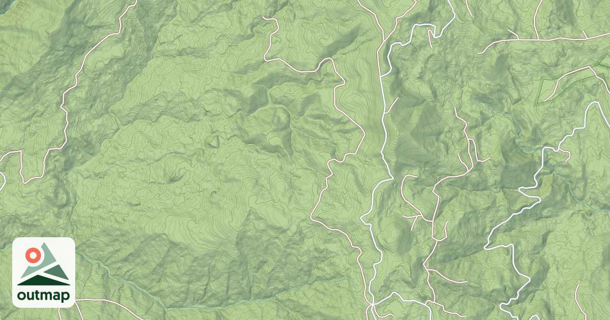 Map of BRUSHY DEVIL