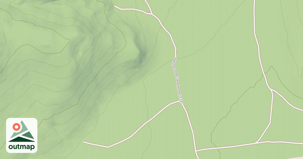 Map of SPUR ROAD A