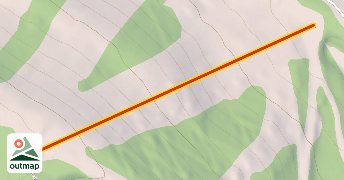 Map of Avalanche Lift