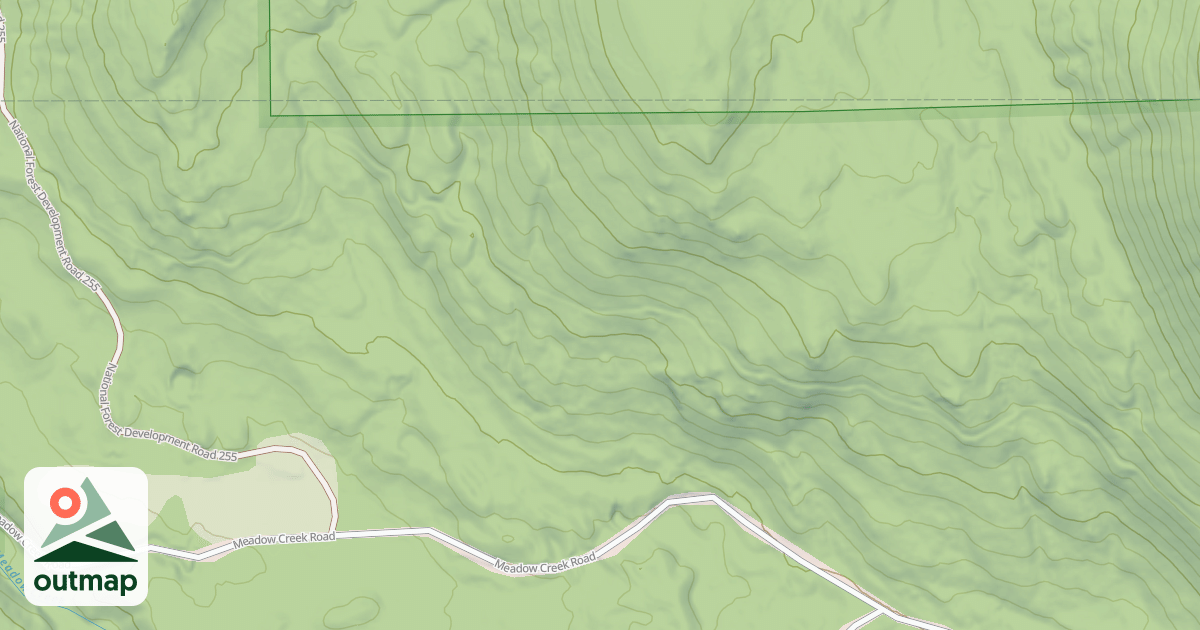 Map of USFS Motor Vehicle Use Map Roads {7AFB79FB-2F21-463A-A55C-D5632C178A87}