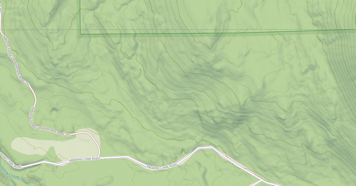 Map preview of USFS Motor Vehicle Use Map Roads {7AFB79FB-2F21-463A-A55C-D5632C178A87}