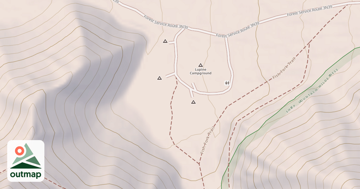 Map of LUPIN CG SPUR