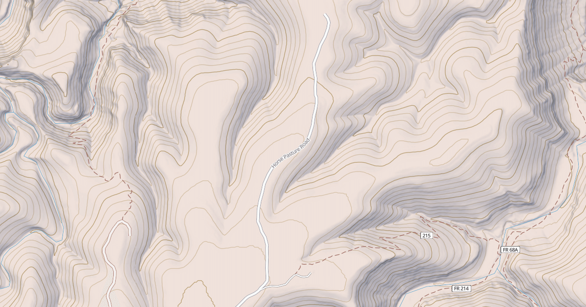 Map preview of USFS National Forest System Roads {F47D21F2-5AD4-4FB0-8B50-293F21DE0A64}