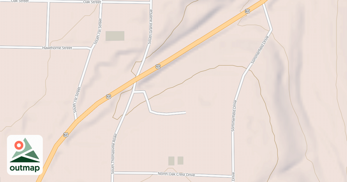 Map of HOUSTON ADMIN SITE