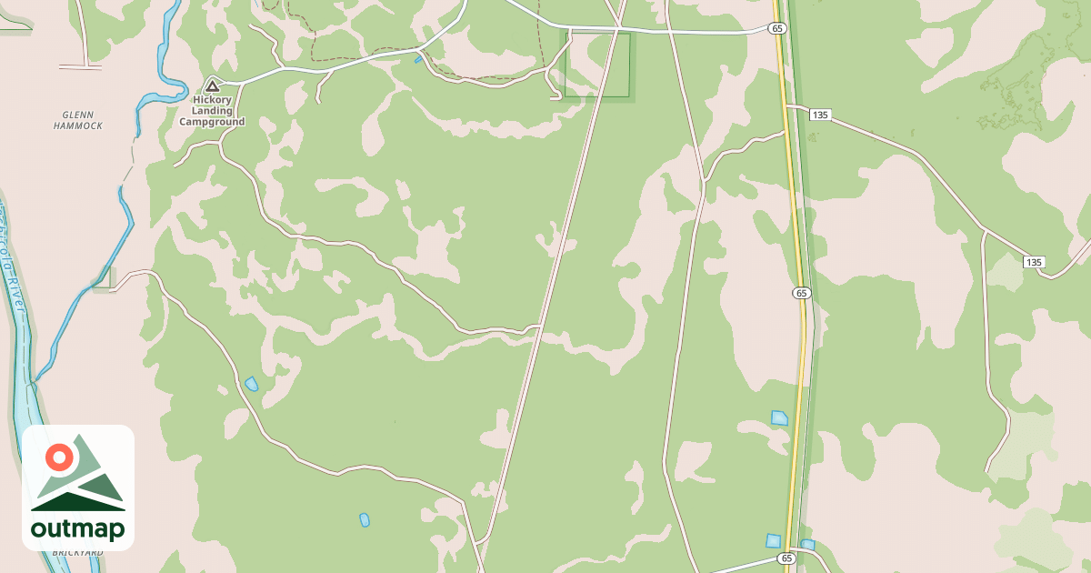 Map of DEVON CREEK