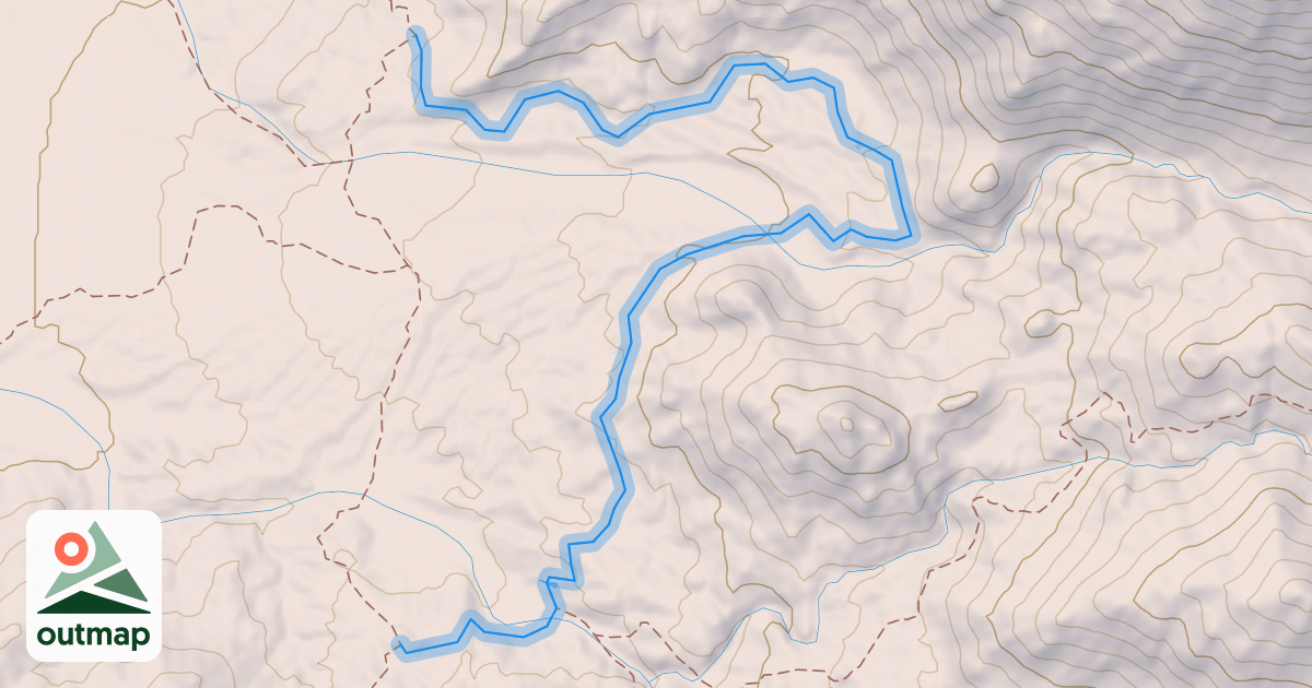 Map of Secret Trail