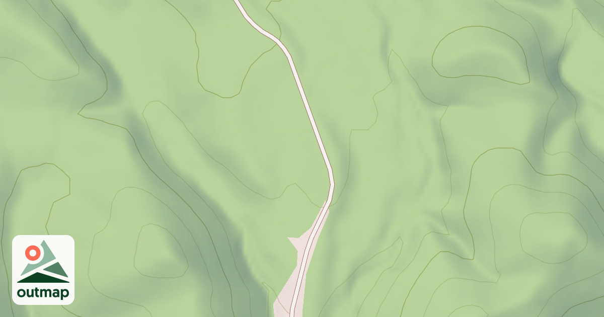 Map of MOSSY FALLS