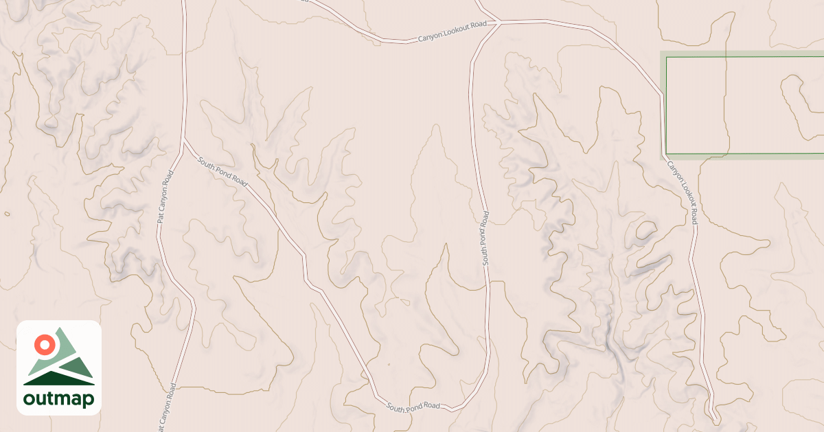 Map of SOUTH POND