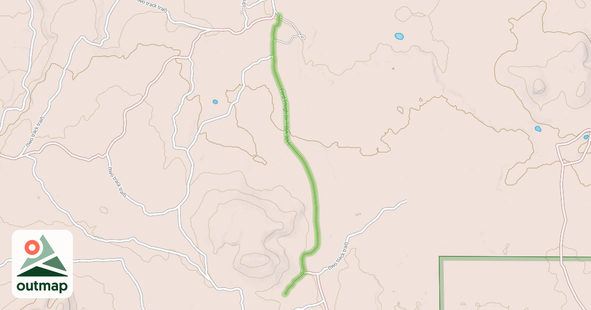 Map of Ford Tough Dr. - BIA 3016