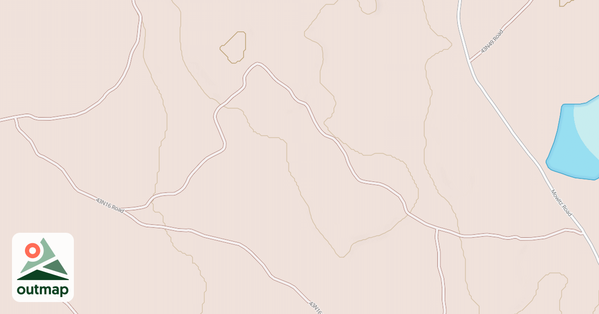 Map of EAST SEVEN MILE