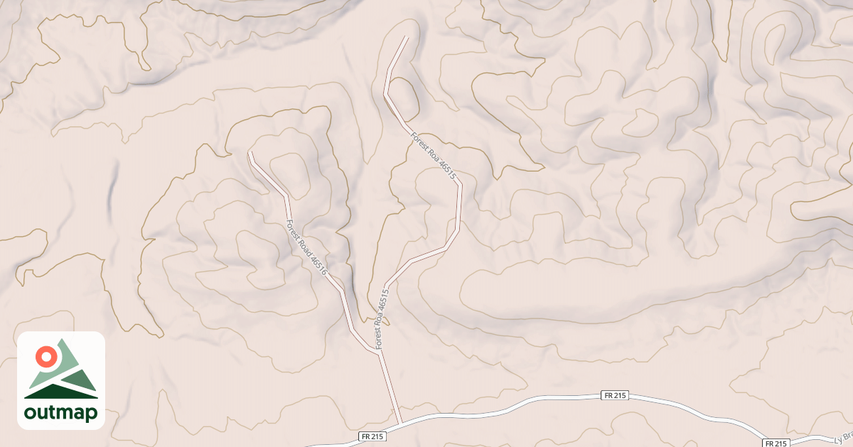 Map of USFS Motor Vehicle Use Map Roads {43B0AA9F-4B0A-474E-A983-FE2B447BADA5}