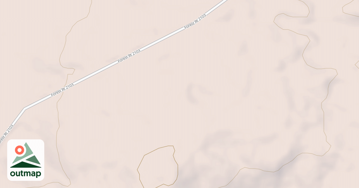 Map of LAURA LAKE SPUR 2556
