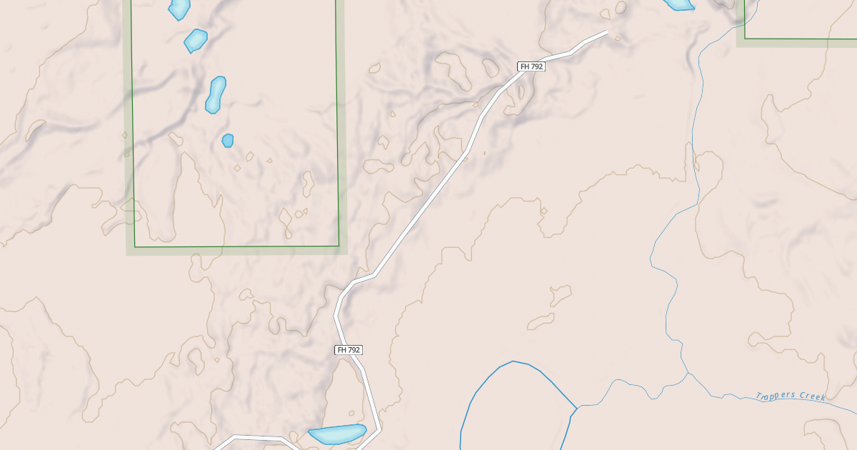 Map preview of MURPHY LAKE SPUR B