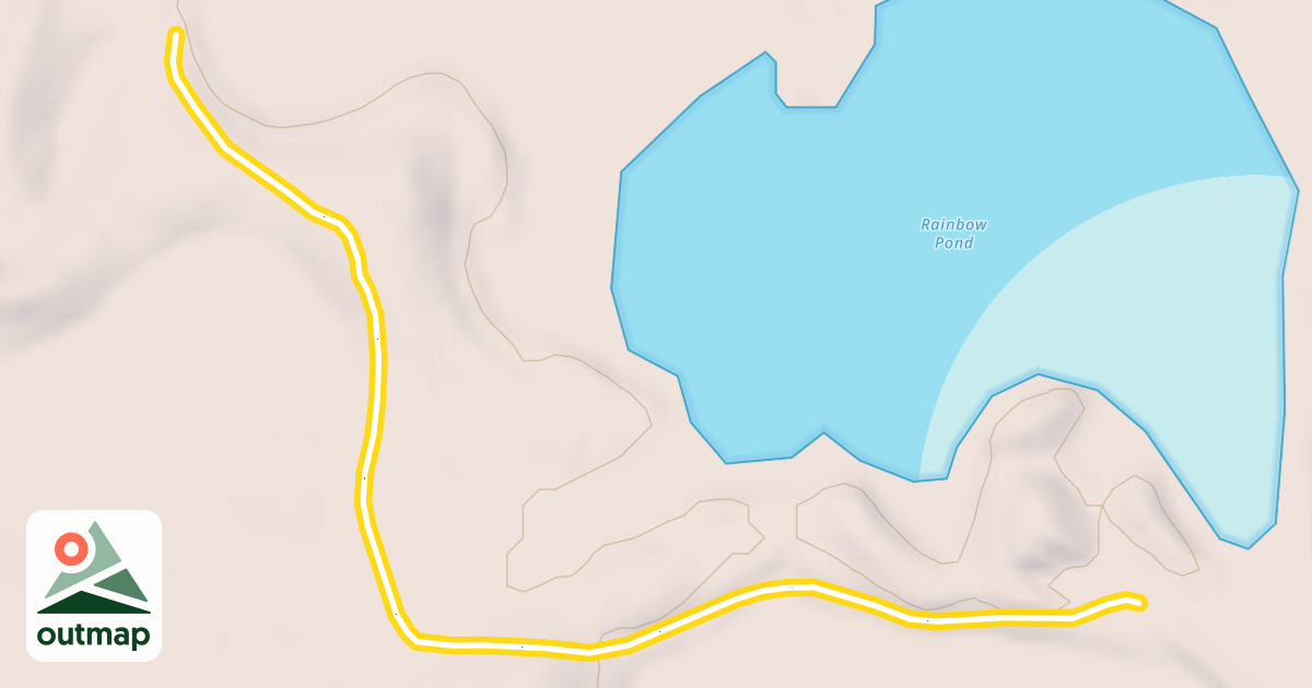 Map of Brush Cat Trail
