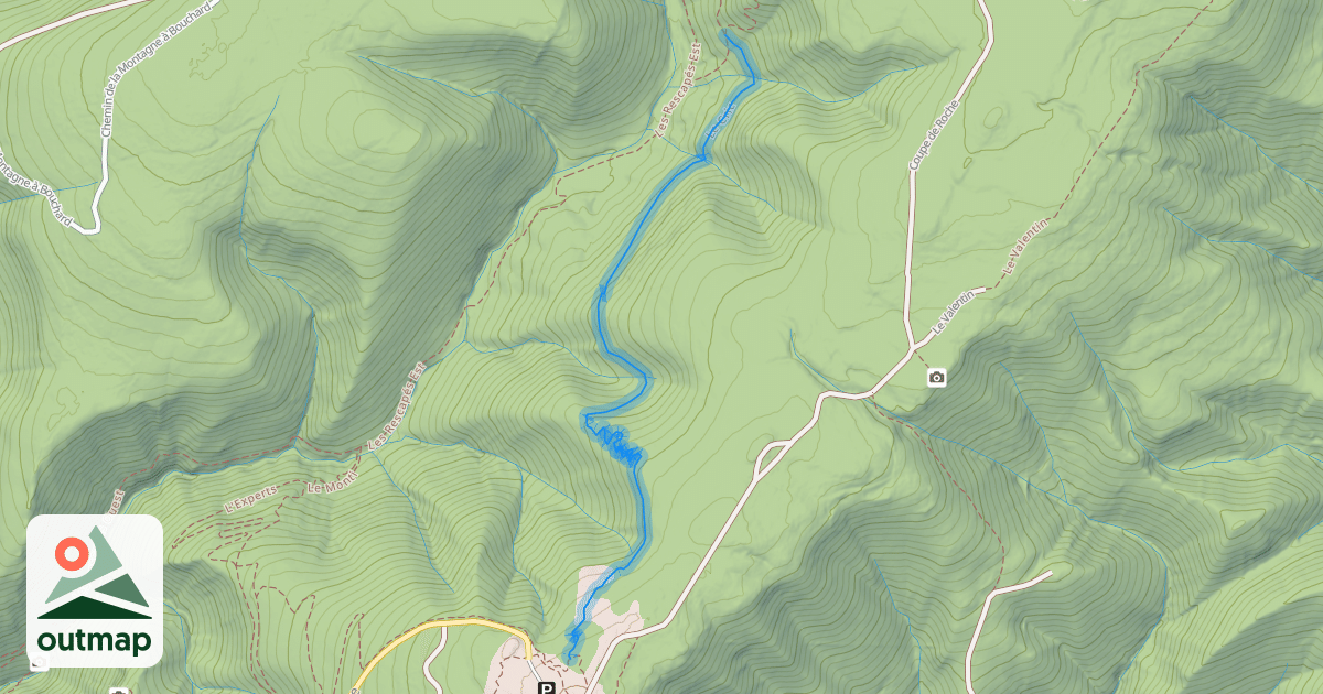 Map of Le Cric